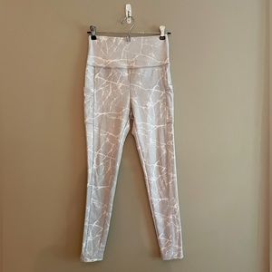 EUC. Shosho Gray/White Athletic Pants, Size M